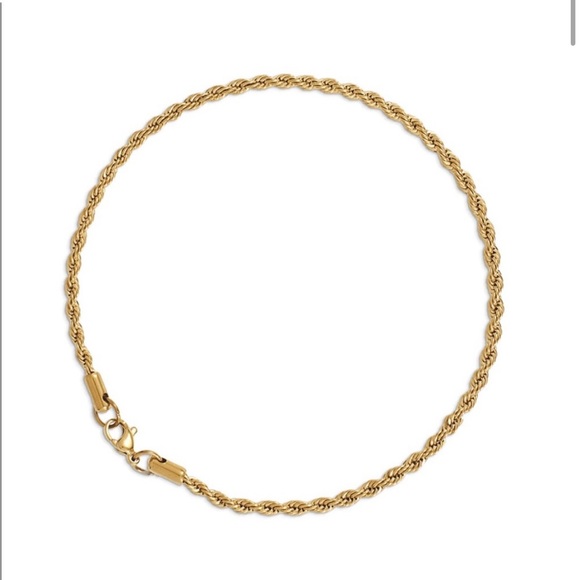 ellie vail Jewelry New Anklet Ellie Vail Tate Rope Chain Poshmark